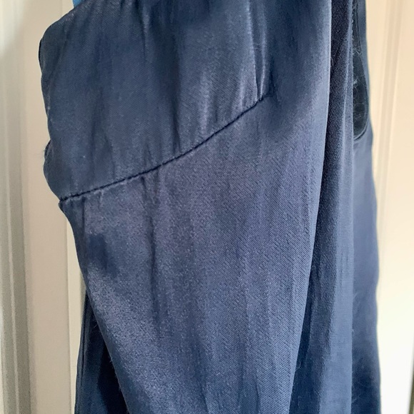 Just Female silky feeling blue top size XS - Picture 4 of 10